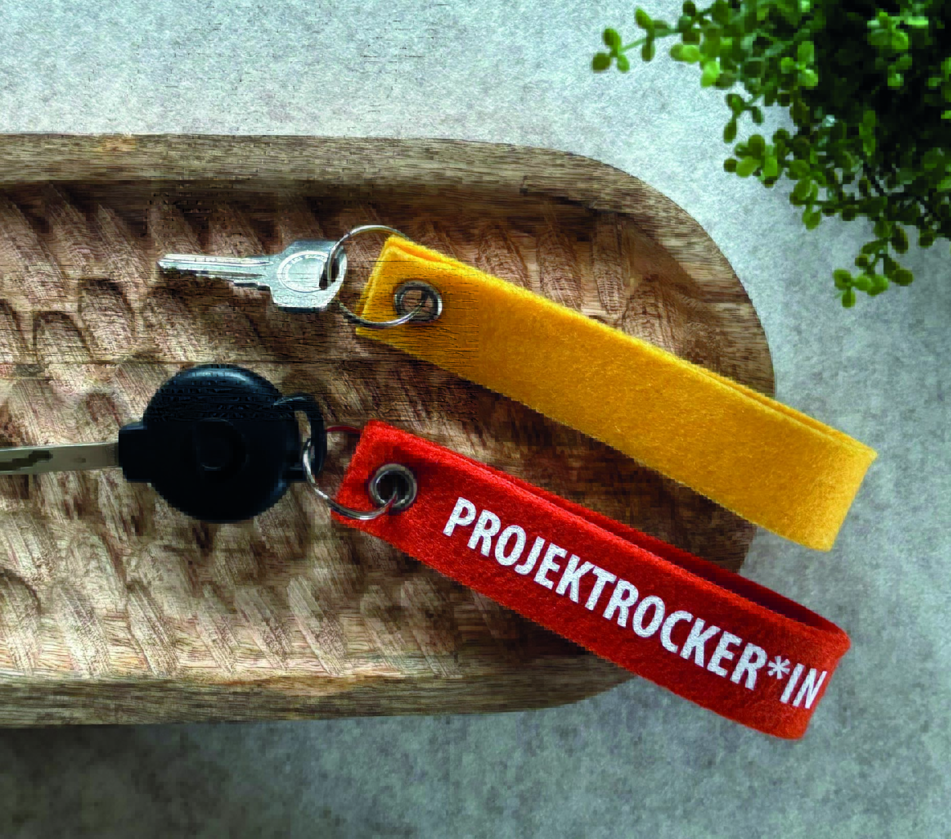 Filz-Schlüsselanhänger